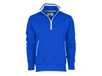 Trendy sweater met kleur accenten , korte rits merk Payper model Rio